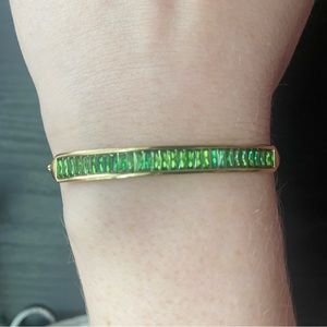 Kendra Scott Gold and Green Bracelet